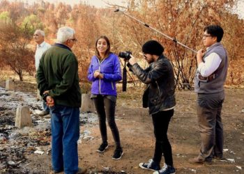 Docu-reality penquista cuenta historias de afectados por los incendios forestales de 2017