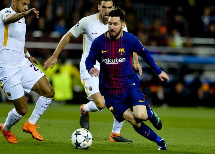 Barcelona goleó 4 a 1 a la Roma en semifinales de Champions League