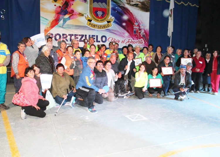 Exitoso resultó el primer Campeonato comunal de bochas en Portezuelo