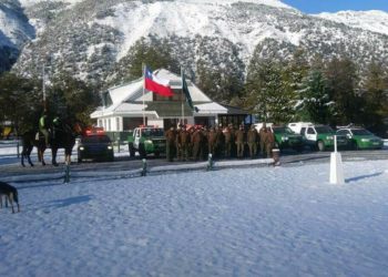 Policías rastrean zona cordillerana en Pinto buscando a dos jóvenes desaparecidos