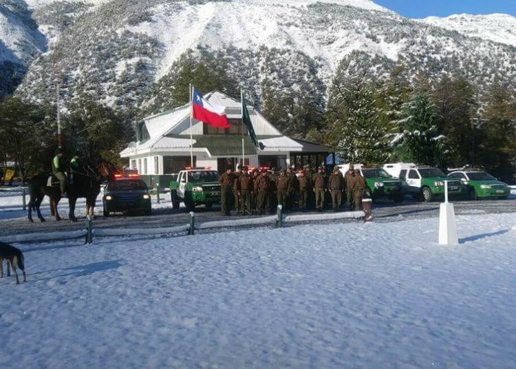 Policías rastrean zona cordillerana en Pinto buscando a dos jóvenes desaparecidos