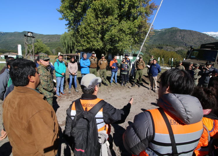 Despliegue multisectorial en zonas cordilleranas de San Fabián y Coihueco por posible erupción de volcán Nevados de Chillán