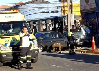 Pasajera de microbús murió al salir eyectada tras colisión ocurrida en Concepción