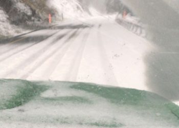 Intensa nevazón se registra en cordillera de Ñuble