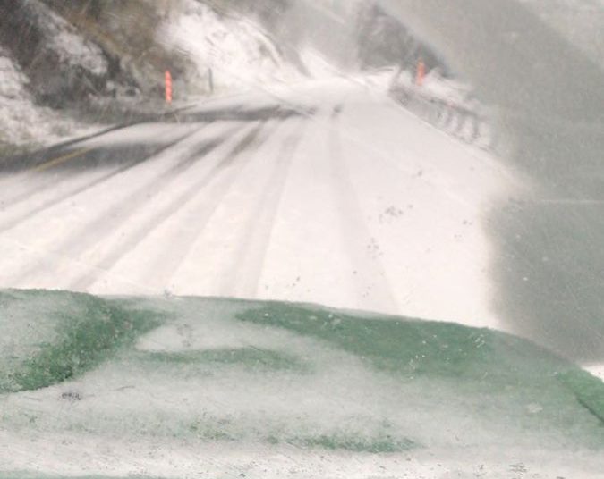Intensa nevazón se registra en cordillera de Ñuble