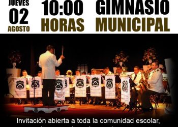 Banda Instrumental y Escuadrón de perros policiales de Carabineros se presentará en Cobquecura