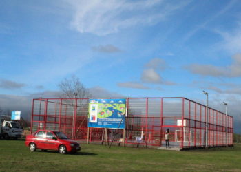 Inauguran nueva multicancha en sector Puente Ñuble en San Nicolás