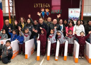 Niños de Pinto recibieron más de 40 espacios de juego «RINJU»