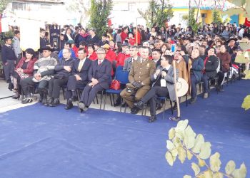 Masiva participación ciudadana en acto y desfile de Fiestas Patrias en Trehuaco