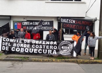 Vecinos de Cobquecura viajarán a manifestarse a Chillán el día que se vote el proyecto de salmoneras