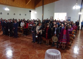 Gobernadora del Itata no detiene su agenda ni por la lluvia