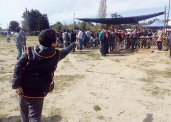 Alumnos de escuelas básicas de Trehuaco participan en Campeonato comunal de rayuela