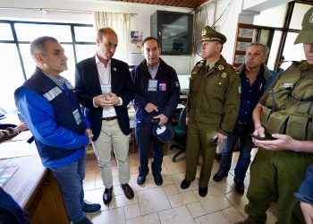 ONEMI coordina simulacro de evacuación en zona aledaña a Volcán Chillán