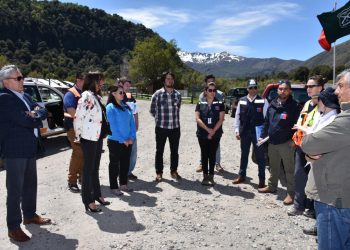 Realizan el primer “puerta a puerta” para informar sobre ejercicio de evacuación en Valle Las Trancas