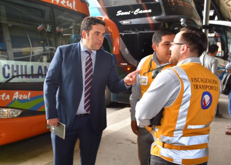 Seremi de Transportes encabezó fiscalización en inicio de fin de semana largo
