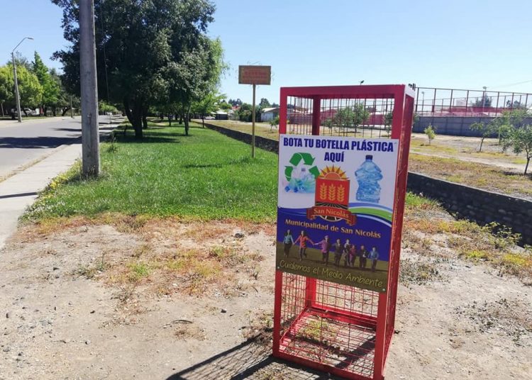 San Nicolás inicia el reciclaje de las botellas plásticas en toda la comuna