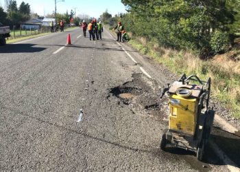 Confirman recursos para pavimento de acceso poniente a Chillán en ruta a Huape y Puente El Ala