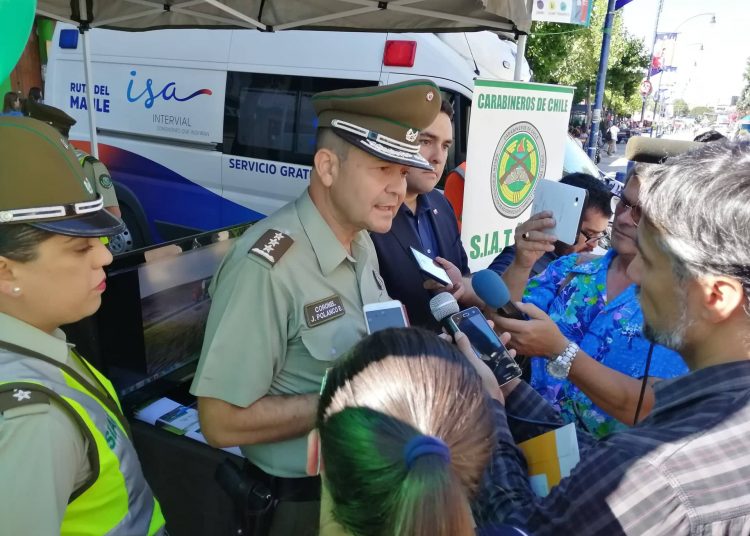 SIAT de Carabineros reforzó prevención para retorno de vacaciones﻿