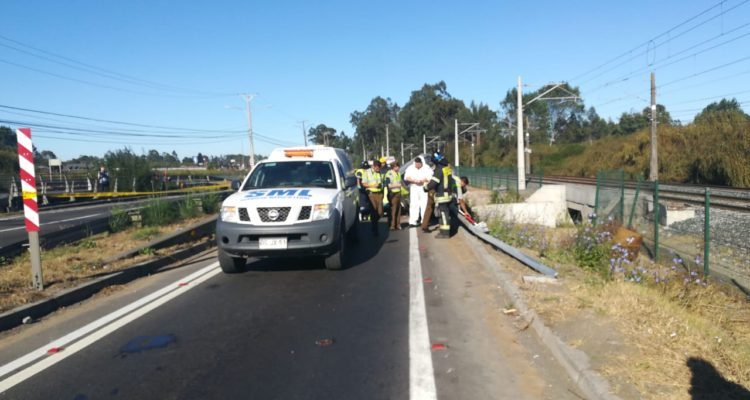 Chofer fallecido en choque en San Pedro de la Paz era conductor de ambulancia SAMU