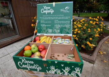 Temuco inaugura el ‘Kiosko de la Confianza’ para fomentar la honestidad de sus vecinos