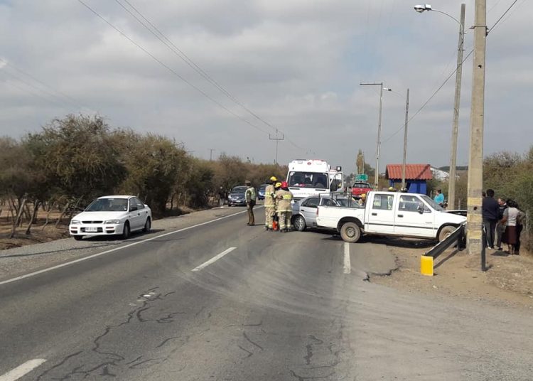 3 heridos deja violenta colisión en cercanías de Ninhue
