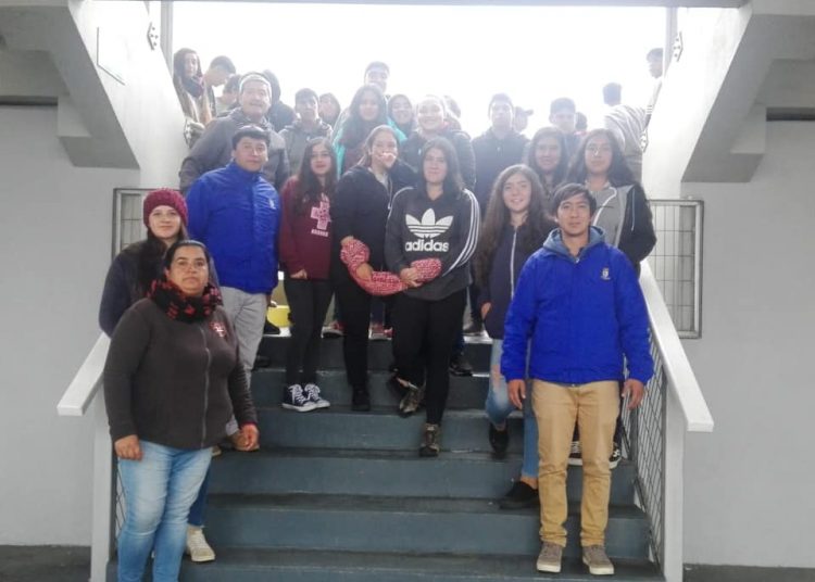 Jóvenes de Cobquecura presenciaron partido por Copa Libertadores en Concepción