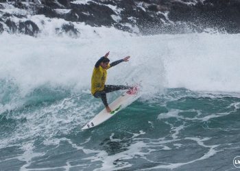 La lluvia y el buen nivel continuó en el 3er día de competencia del Nacional de Surf