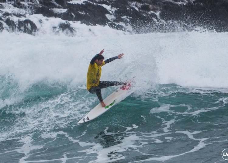 La lluvia y el buen nivel continuó en el 3er día de competencia del Nacional de Surf