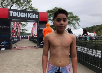 Pequeño tritatleta coelemano se transformó en un «gigante» al ubicarse 5° en torneo mundial