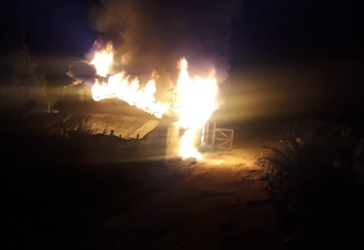 Familia de Guarilihue lo perdió todo por segunda vez en un incendio