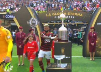 Gabigol tocó la copa y se la llevó a casa de Flamengo con un doblete: 2 a 1 sobre River Plate