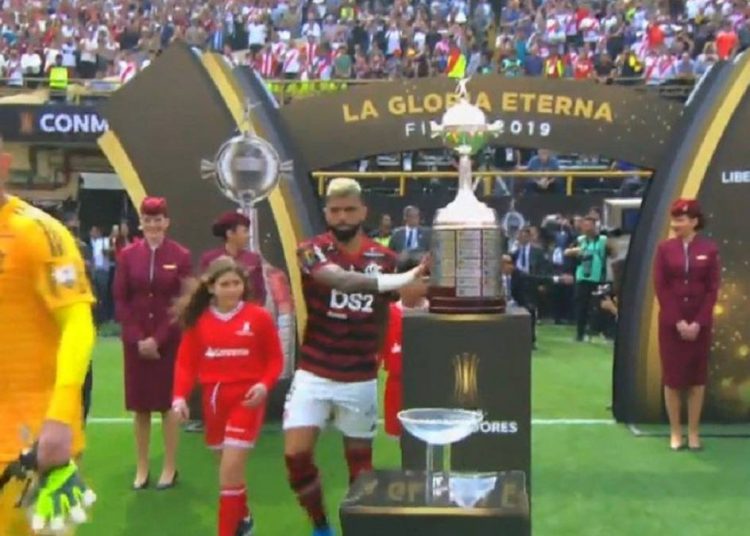 Gabigol tocó la copa y se la llevó a casa de Flamengo con un doblete: 2 a 1 sobre River Plate