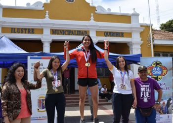 Masiva asistencia tuvo Corrida escolar de Primavera en Quirihue