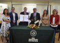Santo Tomás Chillán firma convenio de estudios con Liceo Bicentenario de Quirihue