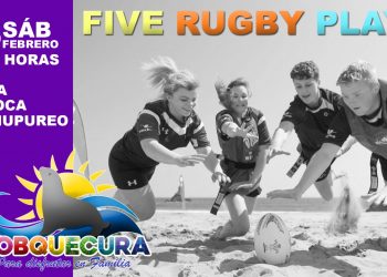 Este sábado se juega el Five Rugby Playa en Buchupureo