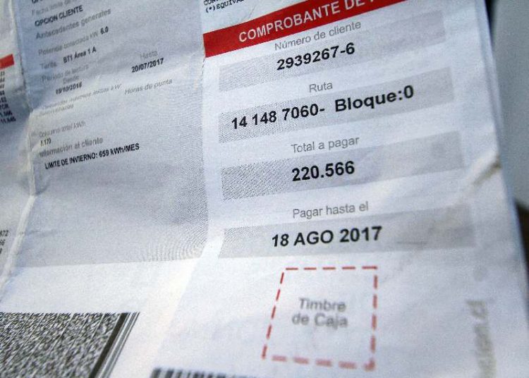 Más de 300 reclamos se han cursado por alzas en cuentas de electricidad en Ñuble