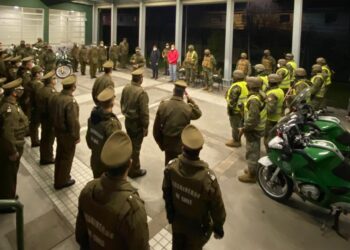 Ronda nocturna de Carabineros: 80 detenidos por diversos delitos en Ñuble