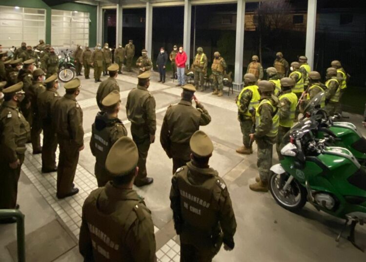 Ronda nocturna de Carabineros: 80 detenidos por diversos delitos en Ñuble