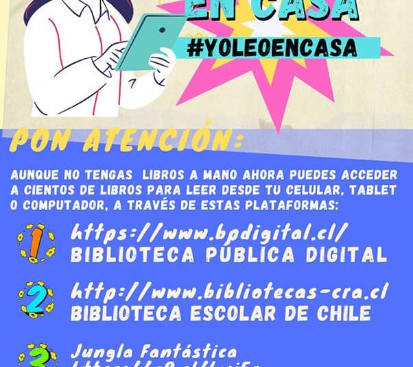 Quirihue lanza campaña de fomento lector en las familias durante el confinamiento