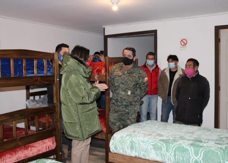 Nuevo albergue en Chillán dispone sala de aislamiento para casos Covid