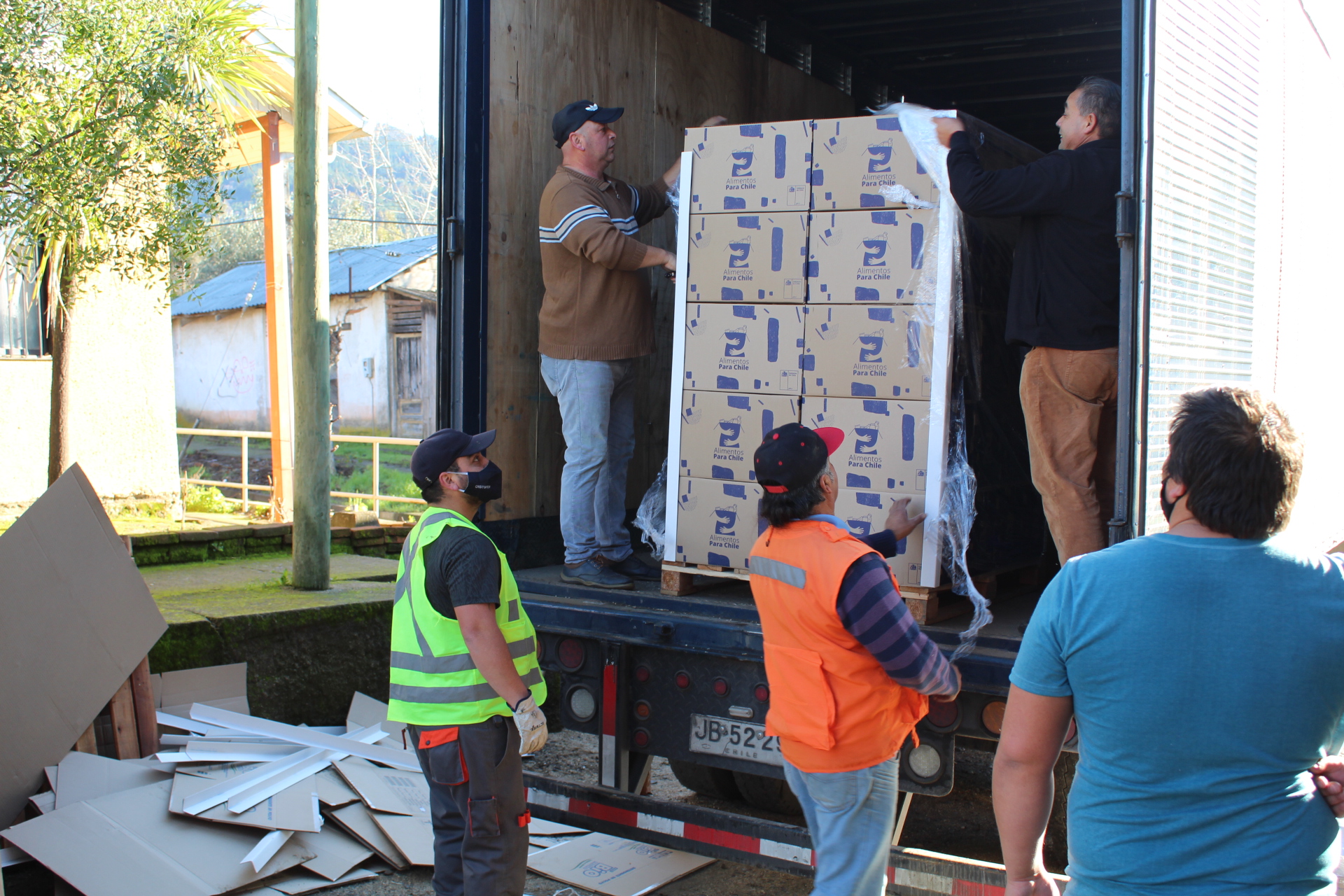 Cerca de 12 mil cajas de “Alimentos Para Chile” se han entregado en Itata