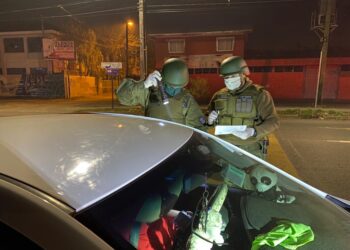29 personas detenidas en total por no respetar toque de queda y cometer delitos en horario de restricción en Ñuble