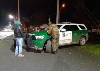 Última jornada: Carabineros Ñuble detuvo a 23 personas en horario de toque de queda