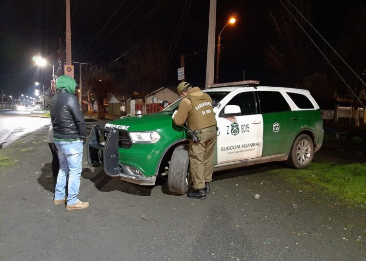 Última jornada: Carabineros Ñuble detuvo a 23 personas en horario de toque de queda