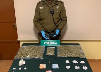 Carabineros del OS7 Ñuble detuvo a clan familiar que pretendía comercializar cerca de 3.500 dosis de droga