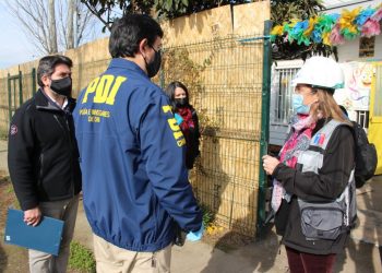 PDI fiscalizó obras en jardín infantil en Chillán tras denuncias por presuntas irregularidades