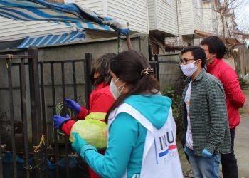 “Jóvenes por Ñuble” entregó apoyo en alimentos a Fuerza Joven de Quirihue