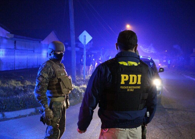 PDI y Ejército coordinan tareas para fiscalizar cumplimiento de toque de queda en Ñuble