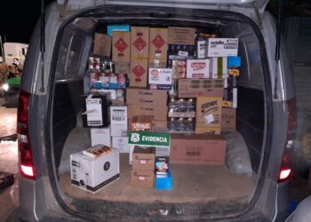 Carabineros detuvo en Chillán a sujetos que almacenaban cargamento de abarrotes de camión distribuidor desaparecido