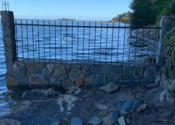 Bienes Nacionales logra la destrucción de muro construido en la ribera del río Itata en Trehuaco
